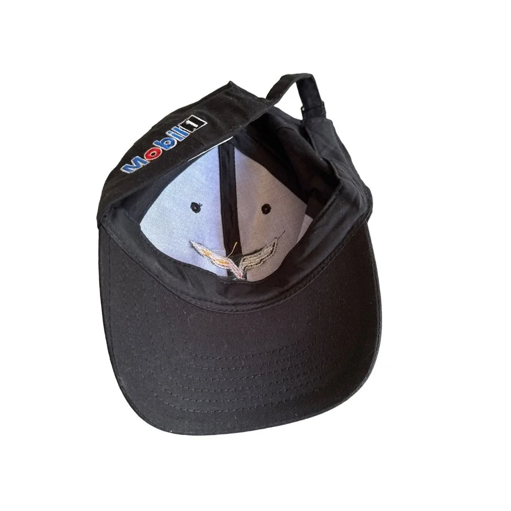 Black‎ Corvette Mobil Racing Hat Cap Adjustable